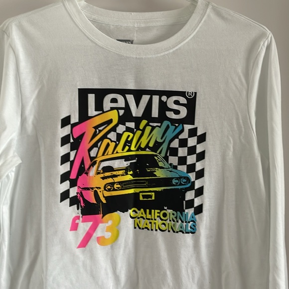 NWT Levi’s cotton long sleeve shirt for 12-13 year old boys - Picture 2 of 5